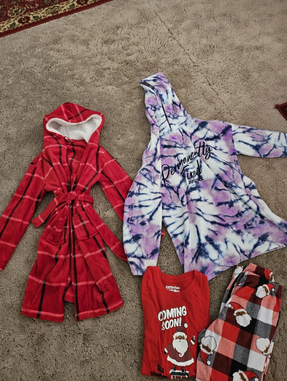 Like NEW ☆ Girls Lot Of 3 ~ Size 10/12 ~ Robes/Pajamas ~ PERFECT!